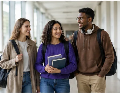 Des apprenants adultes échangent